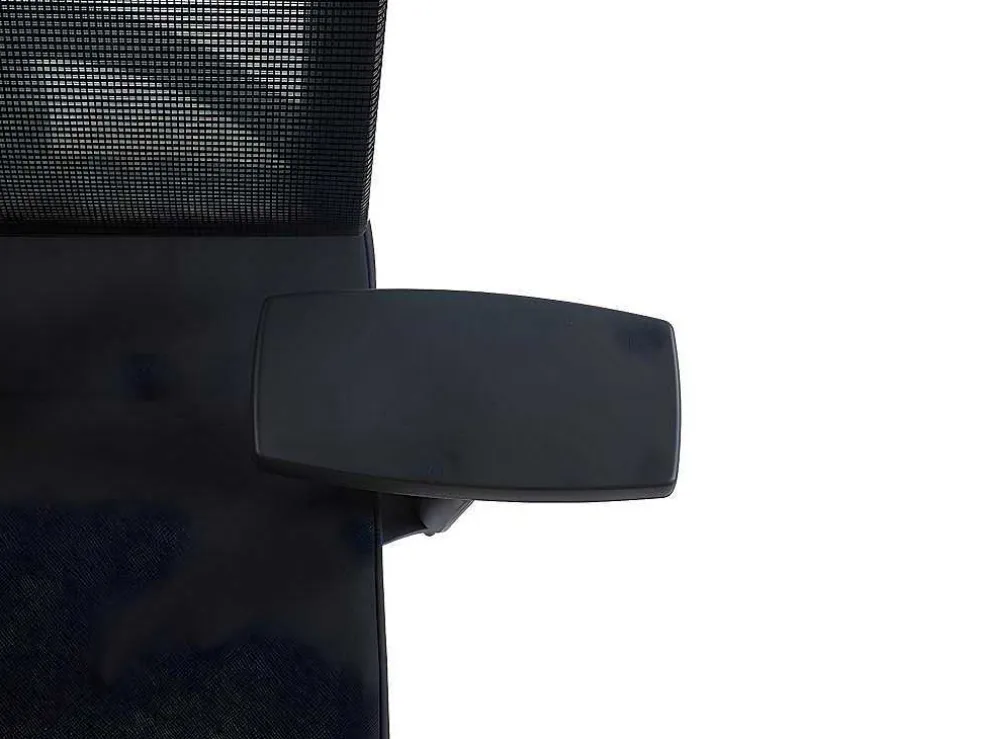 Professionele Ergonomische Bureaustoel - Met Hoofdsteun - Stof - Zwart - Wallstreet