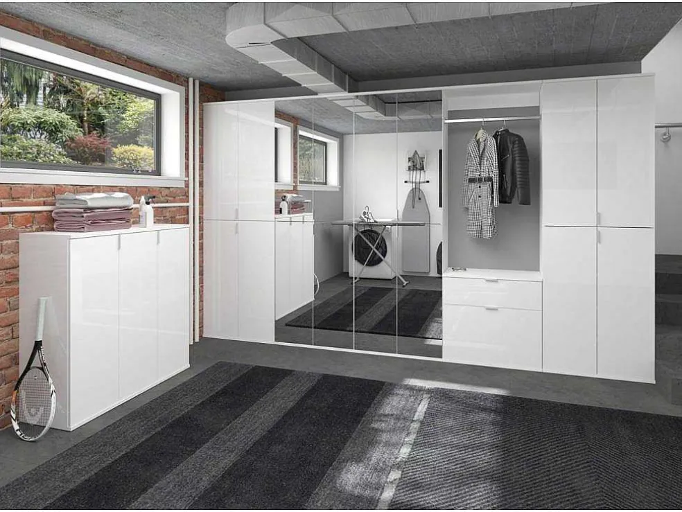 Projektx Kommode 3 Deuren Wit.