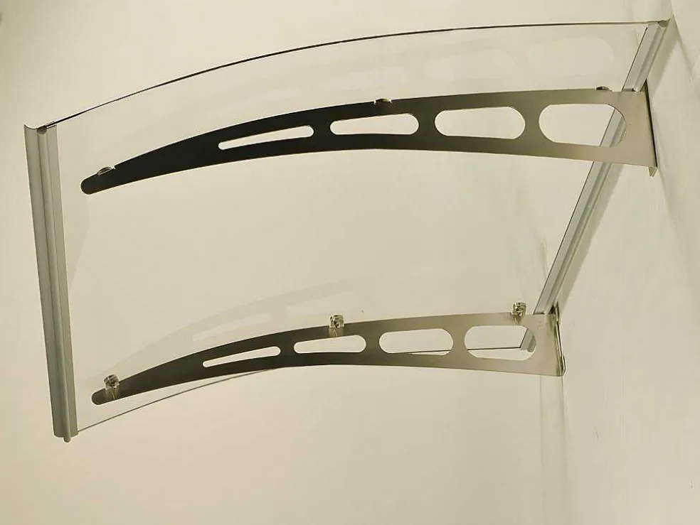 Rechte Afdak Neona Van Aluminium - 150 X 90 X 15 Cm