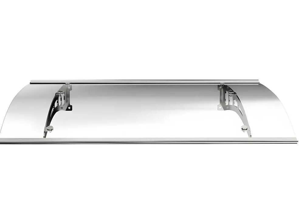 Rechts Afdak Neona Van Aluminium - 120 X 90 X 15 Cm