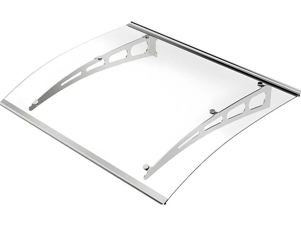 Rechts Afdak Neona Van Aluminium - 120 X 90 X 15 Cm