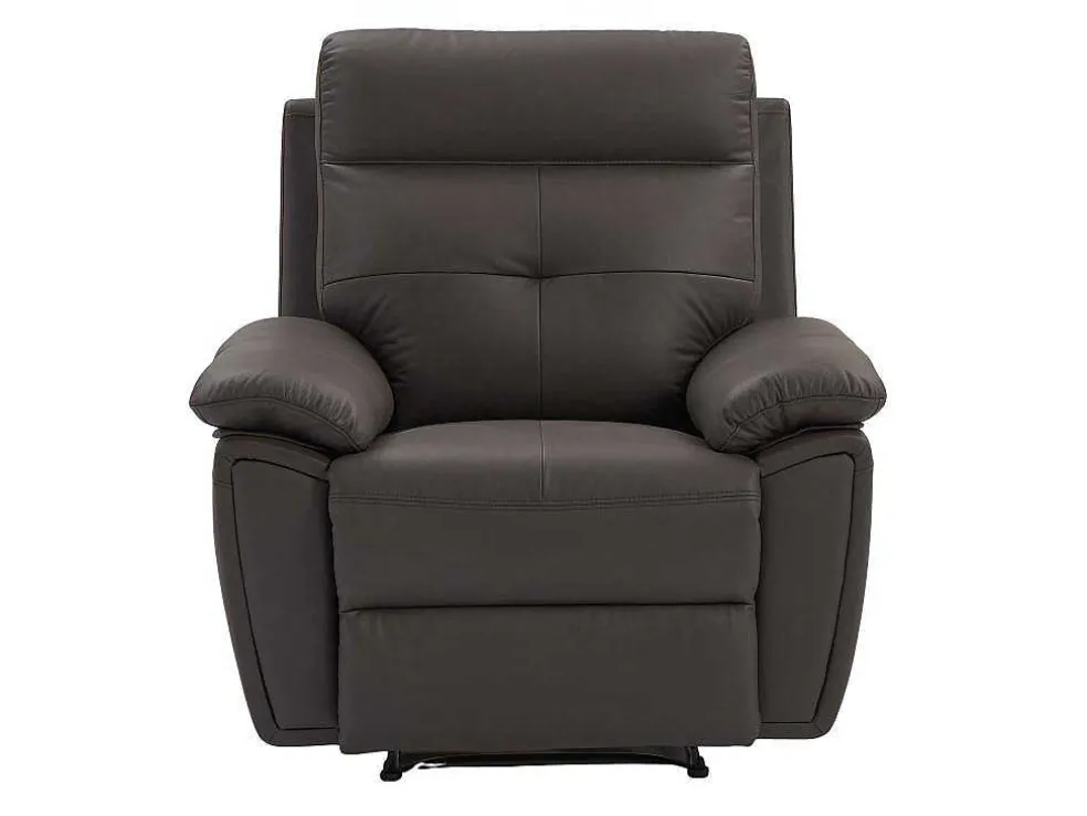 Relaxfauteuil Van Bruin Leer Vineta