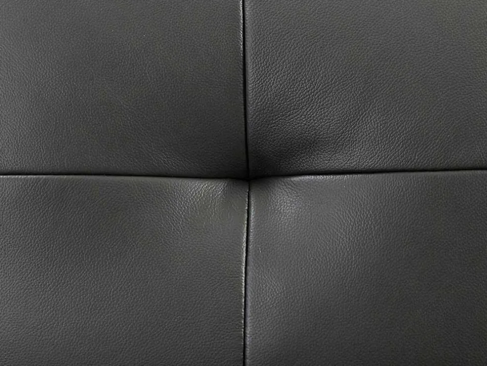 Relaxfauteuil Van Grijs Leer Vineta