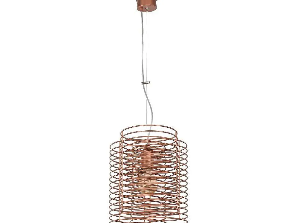 Ringo Hanglamp, Koper, 26X26X100 Cm, Epikasa