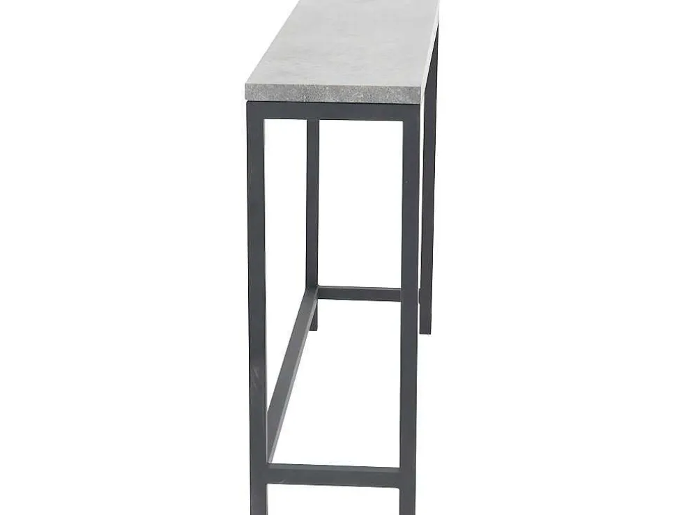 Rise Sidetable 30X110 Cm Beton Decor, Zwart.