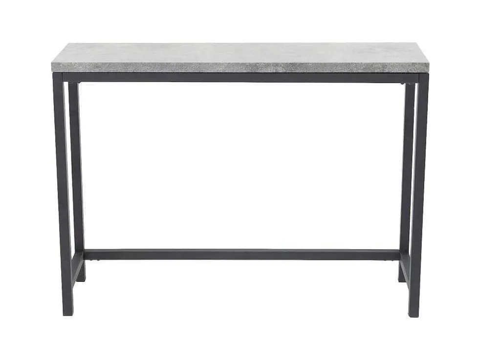 Rise Sidetable 30X110 Cm Beton Decor, Zwart.