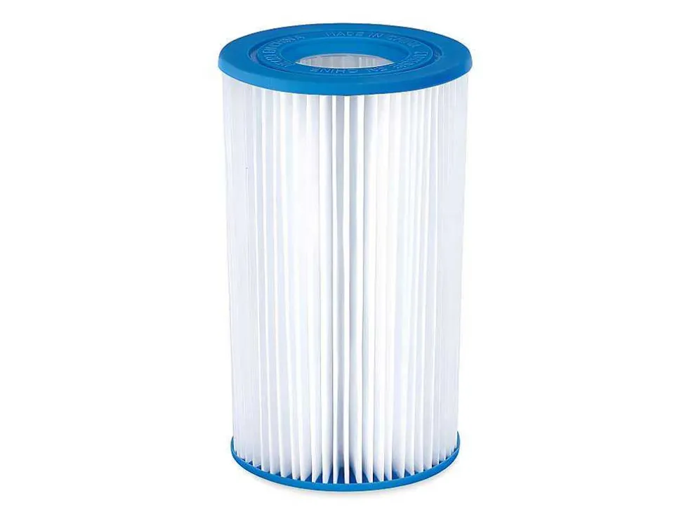 Rond Buisvormig Zwembad Met Cartridge Filterpomp - D457 X H122 Cm - Blauw - Lacanau