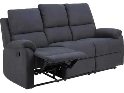 Sabel Bank 3 Persoons Relaxfauteuil Grijs.