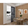 Scheidingswand Gegalvaniseerd Staal L88 X H245 Cm Antraciet - Verstelbare Hoogte - Jaora