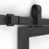 Schuifdeur Sinca - H205 X B83 Cm - Gehard Glas En Aluminium