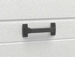 Sectionale Garagedeur Grijs Gegroefd Effect Met Somfy Motor - Noria