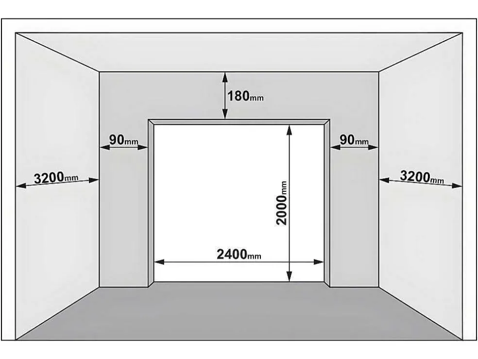 Sectionale Garagedeur Met Cassettes - Wit - Met Ramen - Automatisch - Caopas