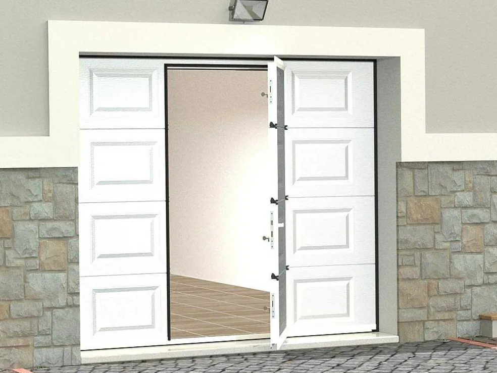 Sectionale Garagedeur Met Somfy Motor - Caopas
