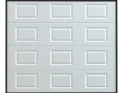 Sectionale Garagedeur Met Witte Cassette En Somfy Motor - Caopas