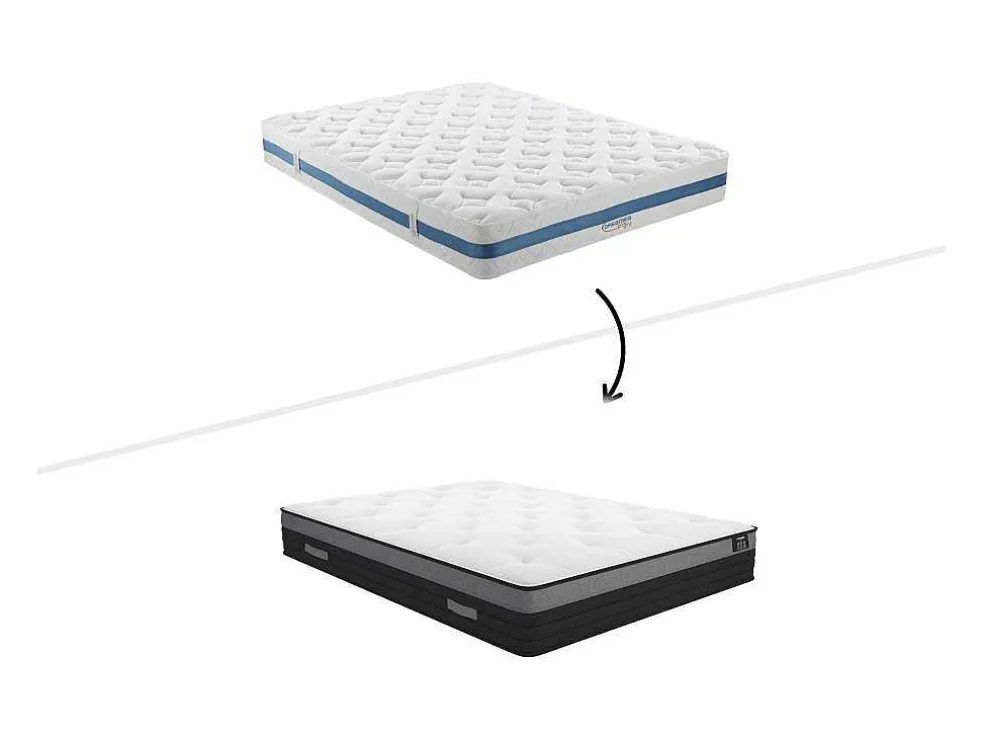 Set Bedbodem + Matras Met Pocketveren Airplay Van Dreamea Play - 180 X 200 Cm