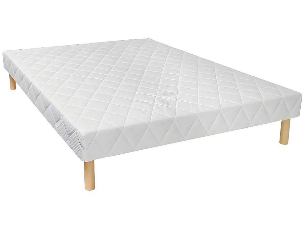 Set Bedbodem + Matras Met Veren Wolkenlos Van Morgengold - 140 X 200 Cm