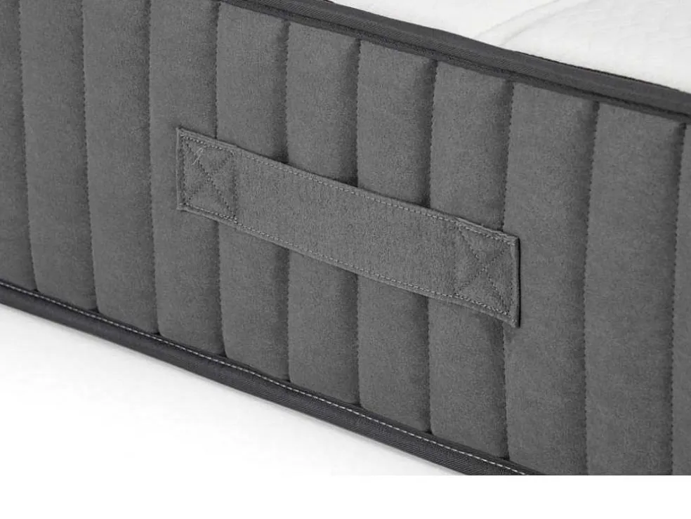 Set Bedbodem + Matras 140 X 200 Cm Met Pocketveren Met 7 Zones En Zeer Veerkrachtig Schuim, Dikte 26 Cm - Audace Van Palacio