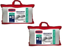 Set 2 Hoofdkussens Dodo Perfect Position - 35X52 Cm - Perfecte Houding Van Het Hoofd
