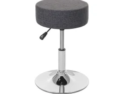Set Van 2 Krukken Mcw-C22, Textiel, Grijs