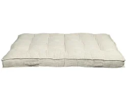 Set Van 1 Matras + 2 Palletkussens Van Ribfluweel - Beige - Baila