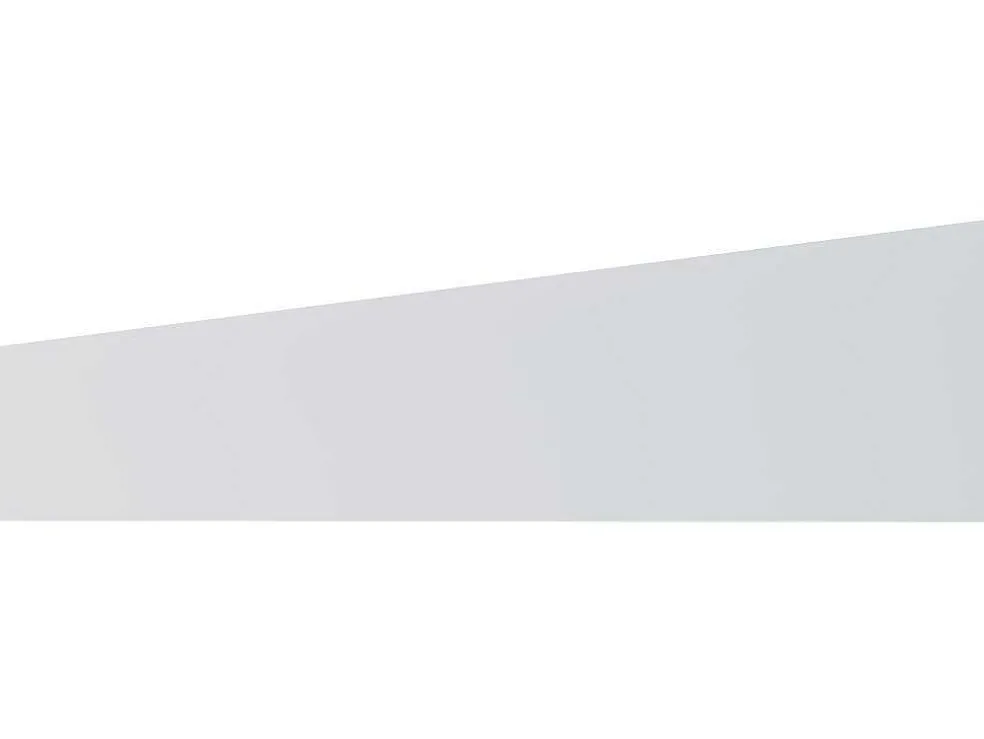 Set Van 3 Plinten Van Polystyreen L290 X H5 Cm Wit - Ardeo
