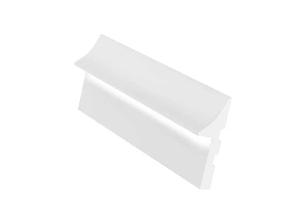 Set Van 3 Plinten Van Polystyreen L290 X H15 Cm Wit - Radeno