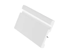 Set Van 3 Plinten Van Polystyreen L290 X H12 Cm Wit - Ateno
