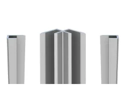 Set Van Twee Douchewandpanelen Inclusief Profielen - 2X L90Cm X H210 Cm