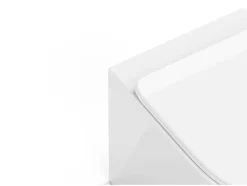 Set Voor Hang-Wc Met Decoratief Voorwandsysteem - Glanzend Wit - Javoine