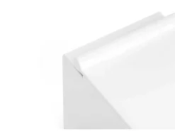 Set Voor Witte Hang-Wc Met Voorwandsysteem En Chroomkleurige Ronde Bedieningsplaat - Clemona