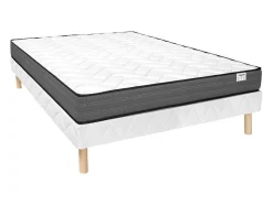 Set 140 X 190 Cm Bedbodem + Matras Met Pocketveren - Ambracie Van Ysmee