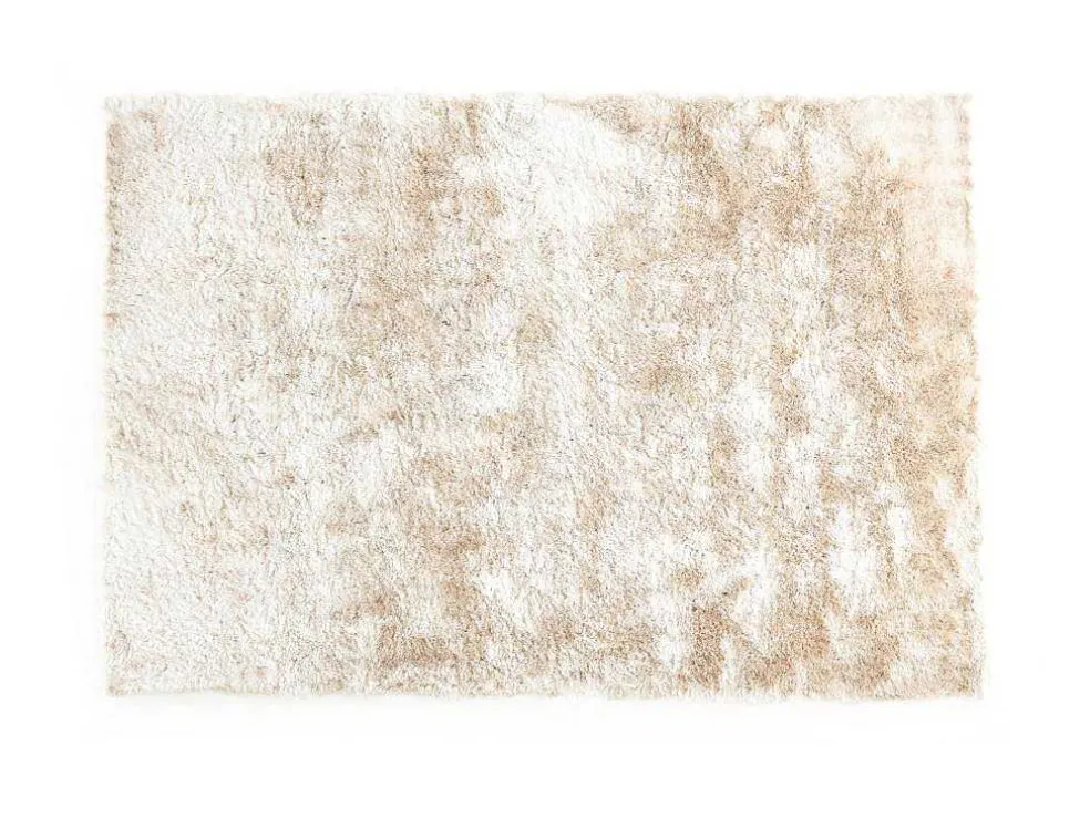 Shaggy Langpolig, Zacht Vloerkleed - 140 X 200 Cm - Beige - Dolce