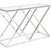 Sidetable Charlotte - Gehard Glas En Staal - Goudkleurig - Van Pascal Morabito