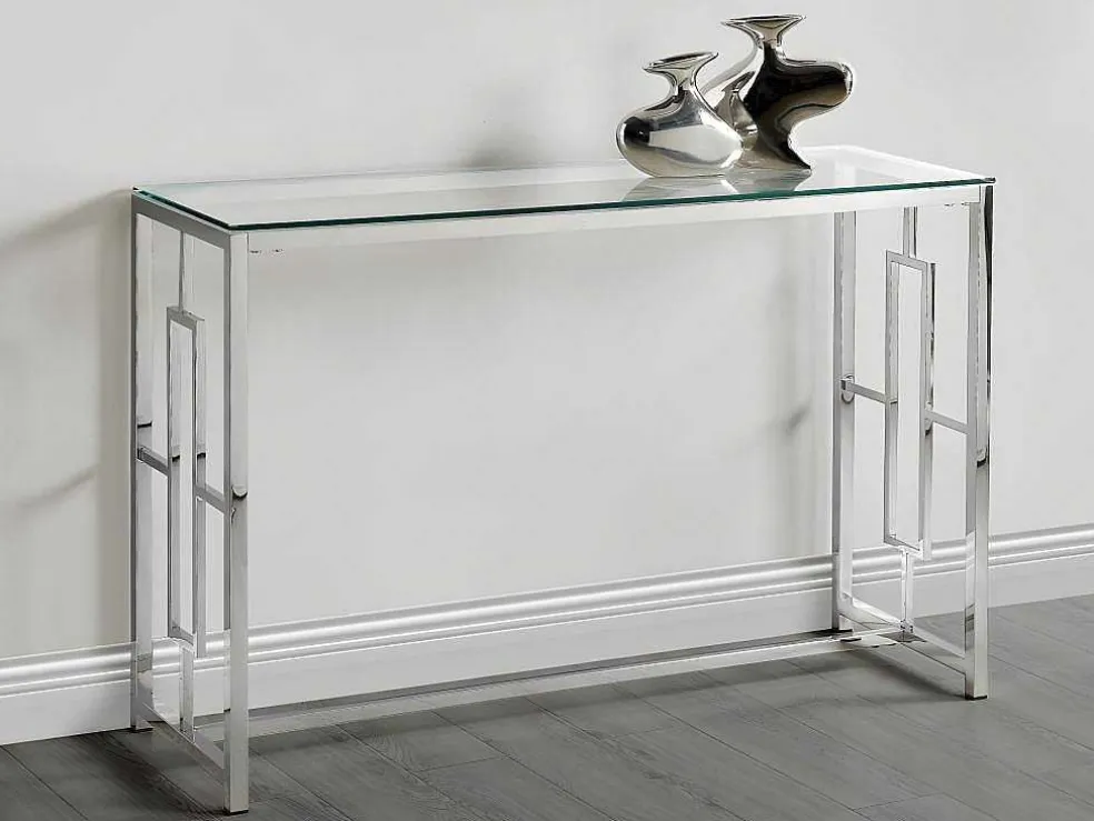 Sidetable Clotilde - Gehard Glas En Staal - Koperkleurig - Van Pascal Morabito