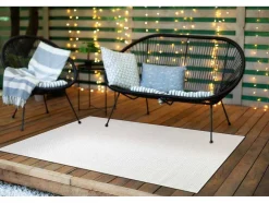 Sisal Tapijt Timo 6272 Buitenshuis Wit 240X330 Cm