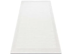 Sisal Tapijt Timo 5979 Buitenshuis Kader Wit 140X190 Cm