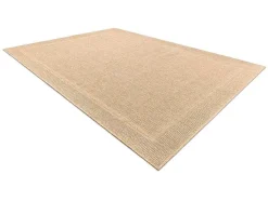 Sisal Tapijt Timo 5979 Buitenshuis Kader Donker Beige 240X330 Cm