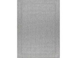 Sisal Tapijt Timo 5979 Buitenshuis Kader Grijskleuring 180X270 Cm