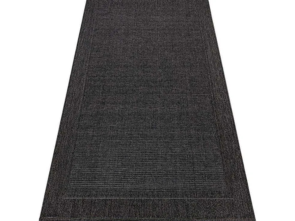Sisal Tapijt Timo 5000 Buitenshuis Kader Zwart 280X370 Cm