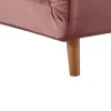 Slaapfauteuil Van Poederroze Velours Uribia
