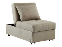 Slaapfauteuil Van Stof Lesna - Beige