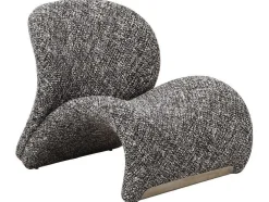 Sofia Fauteuil Donker Bruin Gemengd.