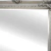 Spiegel Met Lijst Elvire - Eucalyptushout - 60 X 140 Cm - Kleur: Zilver