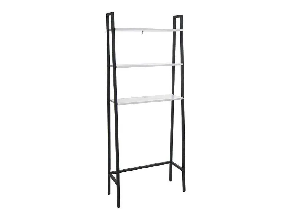 Staande Plank Mcw-K82, Marmer Look Wit