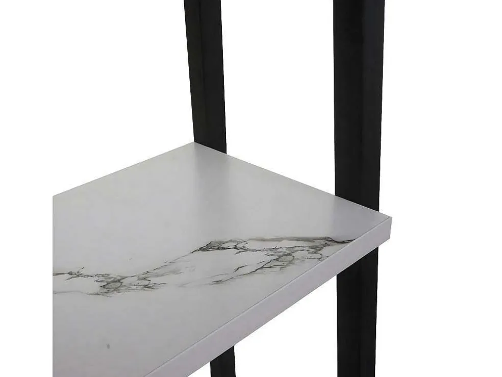 Staande Plank Mcw-K82, Marmer Look Wit