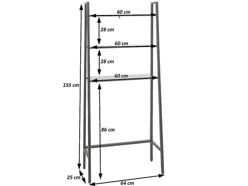 Staande Plank Mcw-K82, Natuurlijk
