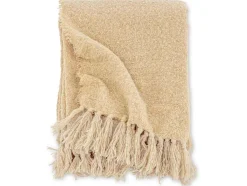 Stanly Plaid 170X130Cm Beige.