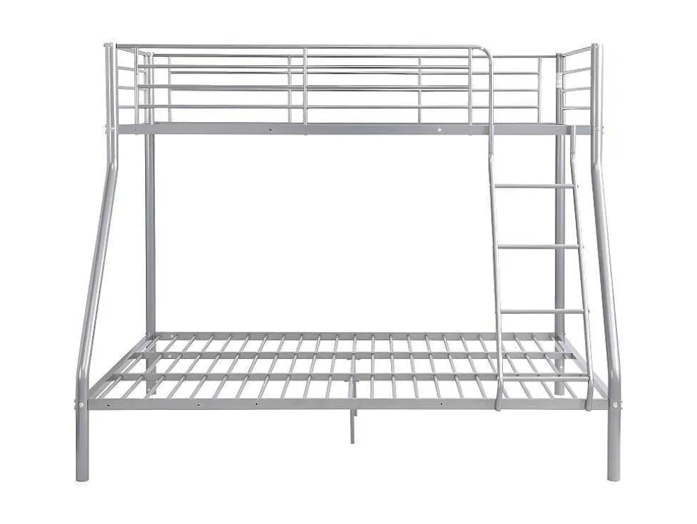 Stapelbed Elevatio Iii - 90/140 X 190 Cm - Metaal - Zilver
