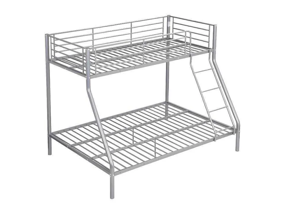 Stapelbed Elevatio Iii - 90/140 X 190 Cm - Metaal - Zilver