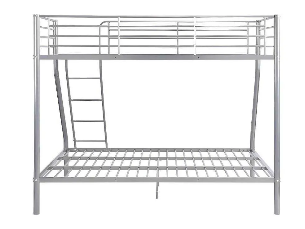 Stapelbed Elevatio Iii - 90/140 X 190 Cm - Metaal - Zilver